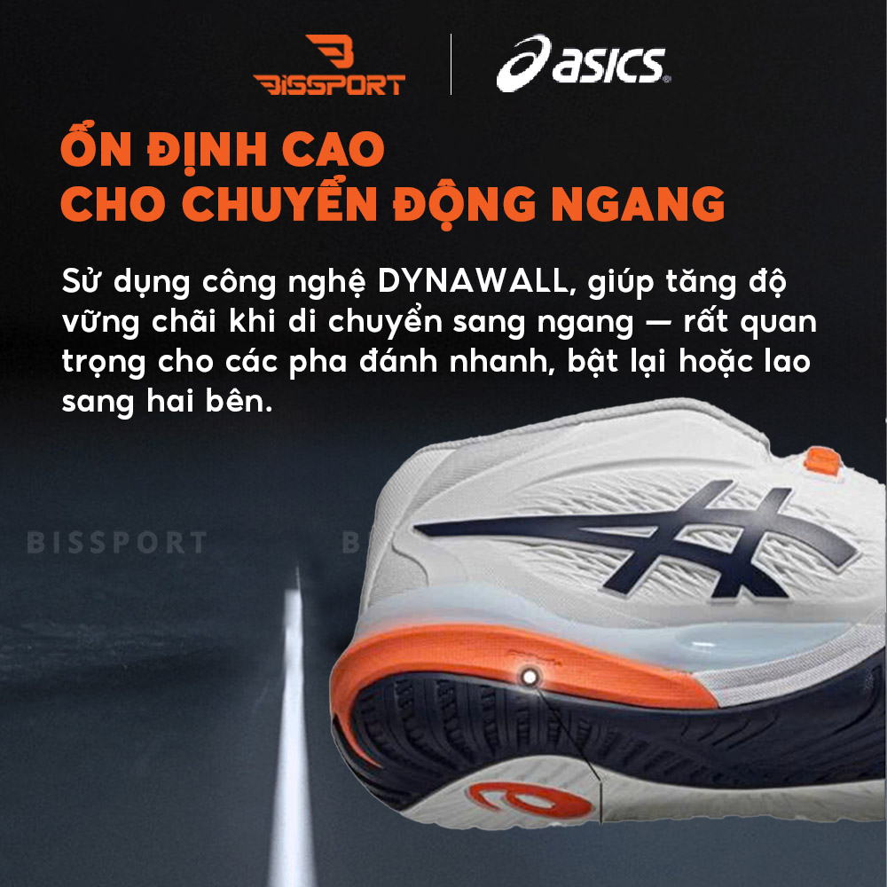 Giày Tennis/Pickleball Asics Gel Resolution X Chính Hãng - Trắng Xanh - Êm Ái - Nhẹ - Giảm Chấn - Đế Siêu Bền